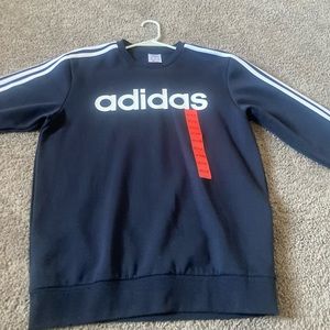 Black and white adidas sweater
